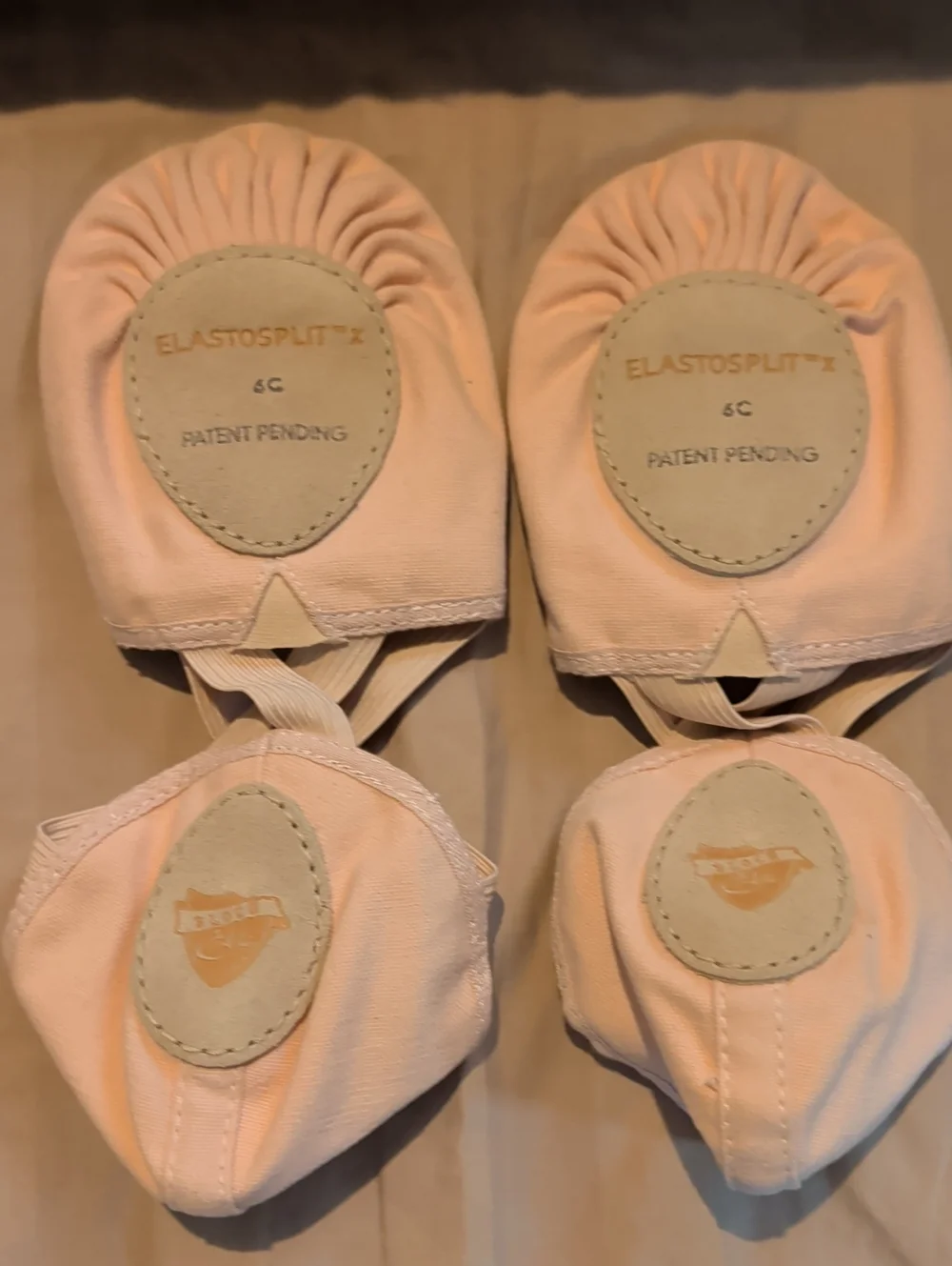 Bloch Kids Ballet Slippers - Light Pink Elastosplit X